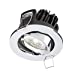 FireKnight Tilt 7W IP20 LED Downlight With Chrome Bezel - Cool White