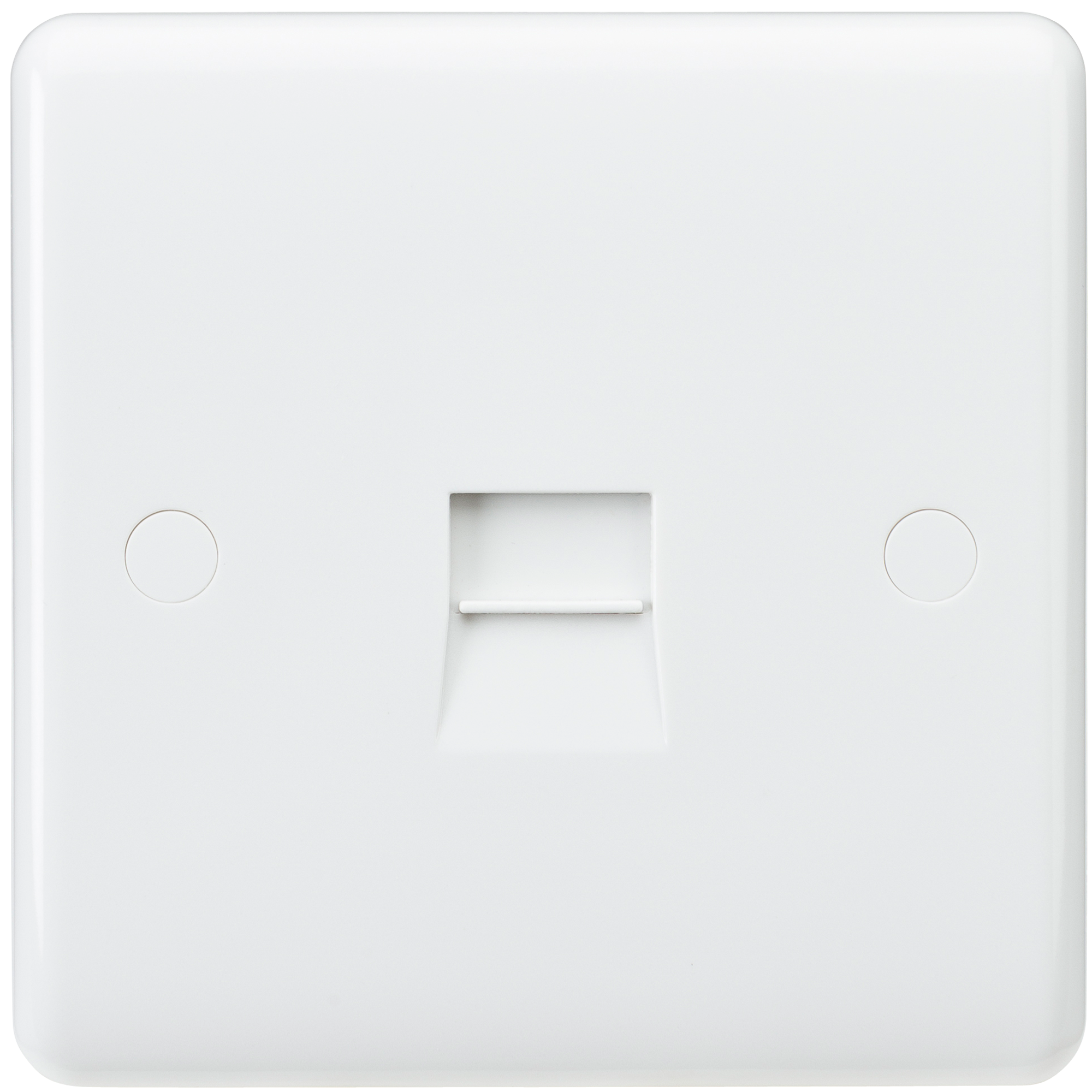 Curved Edge Telephone Extension Socket