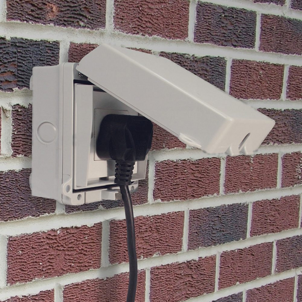 1G IP65 Weatherproof Outdoor Switch Socket Accessory Box