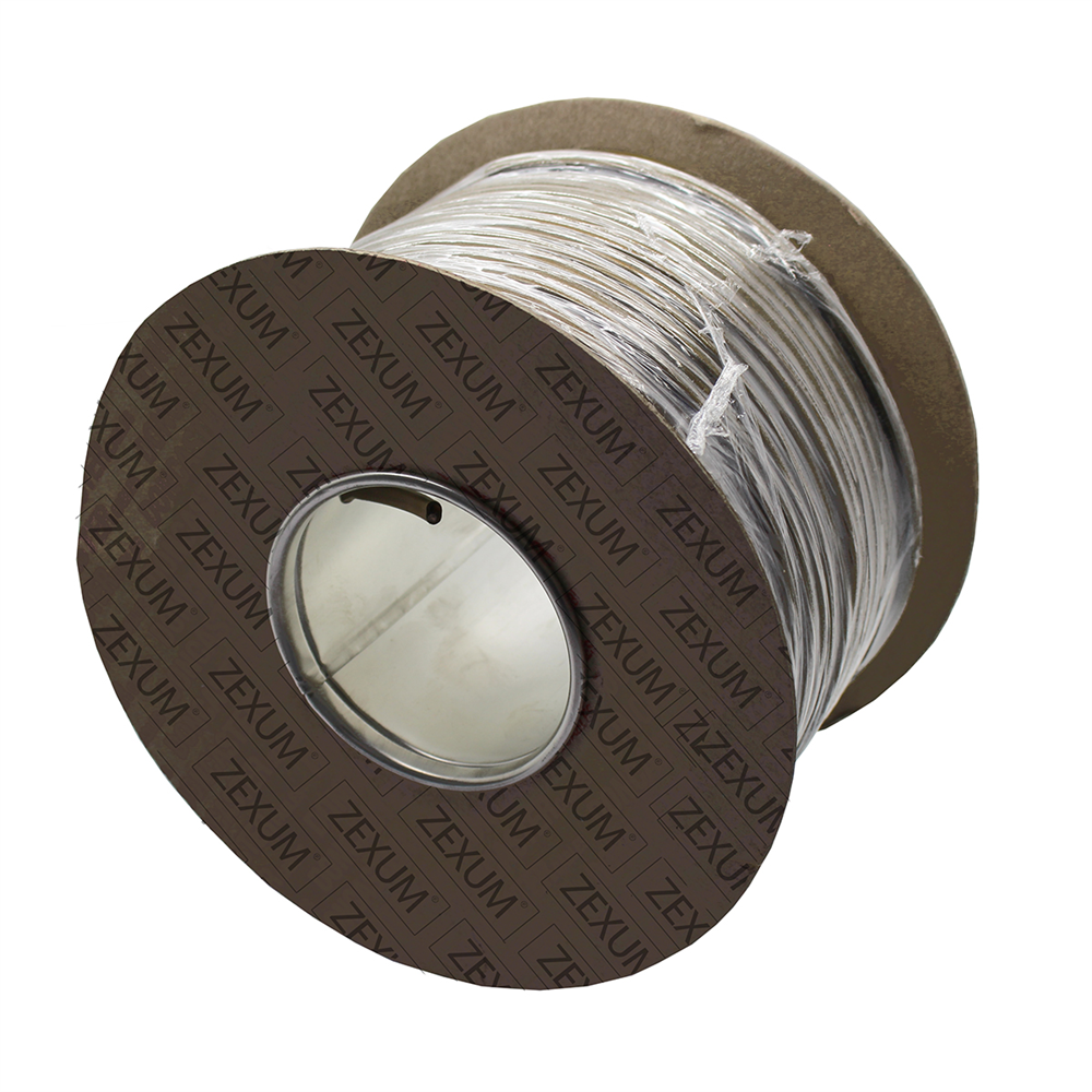 0.5mm 2 Core PVC Flex Cable Gold Flat 2192Y - 1m