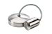 6 Inch E27 Contemporary Pendant Set - Brushed Chrome