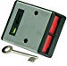 Panic Button & Key Personal Attack Hold-Up Device Stainless Steel - Double