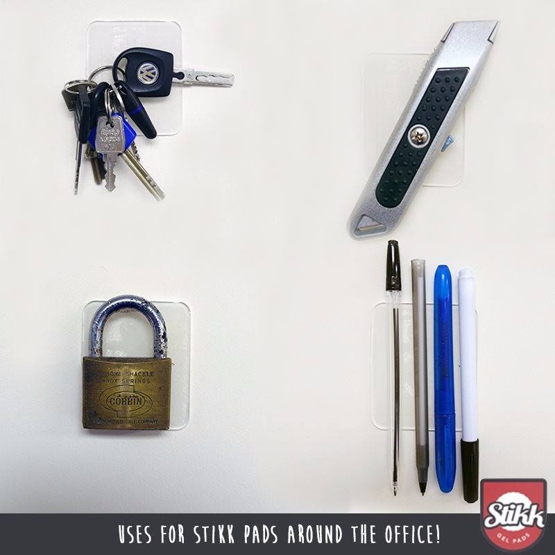 Reusable Adhesive Gel Pads (4 Pack)