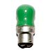 15W Bayonet Cap Pygmy Sign Bulb - Green