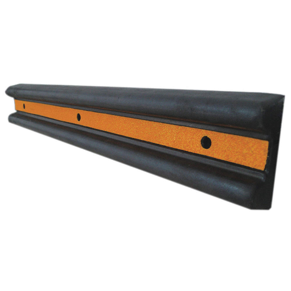 Rubber Wall Protector - Black & Yellow