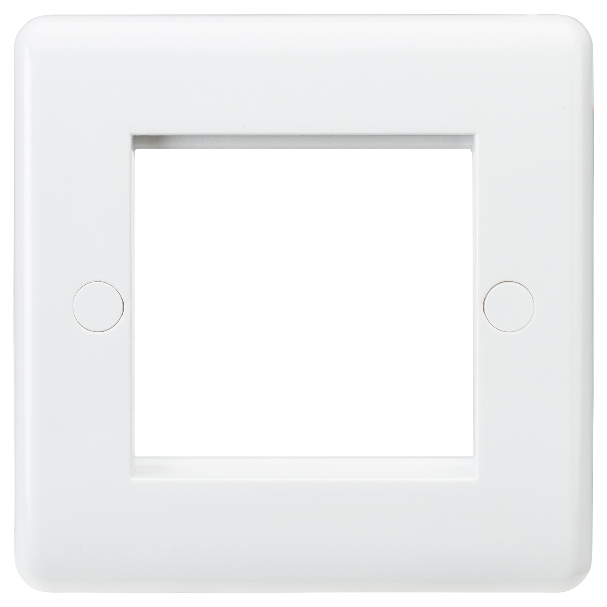 Curved Edge 2G Modular Faceplate