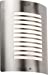 40W IP44 Edison Screw (E27) Stainless Steel Outdoor Wall Light with PIR