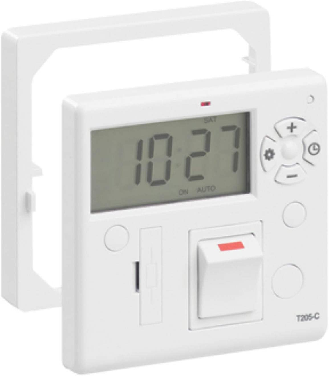 7 Day Fused Timer Spur Switch Combination Unit Control Panel