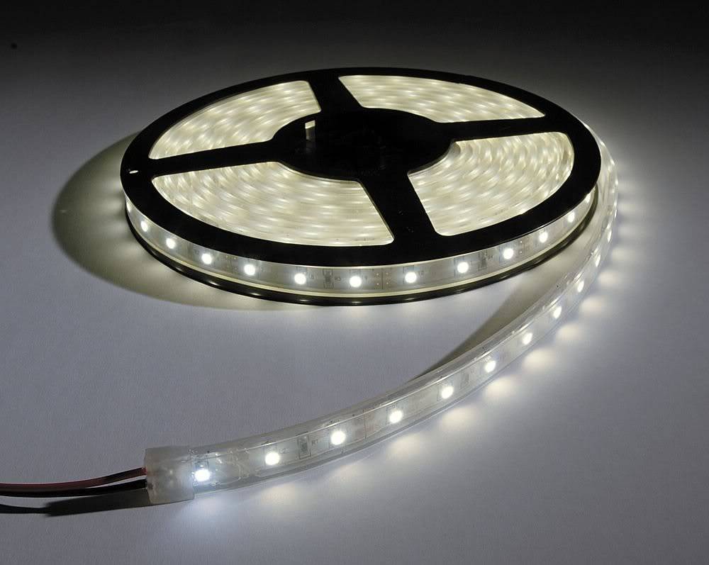 Warm White 24V LED IP20 Flexible Indoor Rope Lighting Strip - 20 Meter