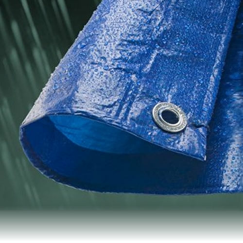 10'(3m) x 12'(3.6m) Tarpaulin - Blue