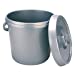 14L Bucket & Lid, Silver