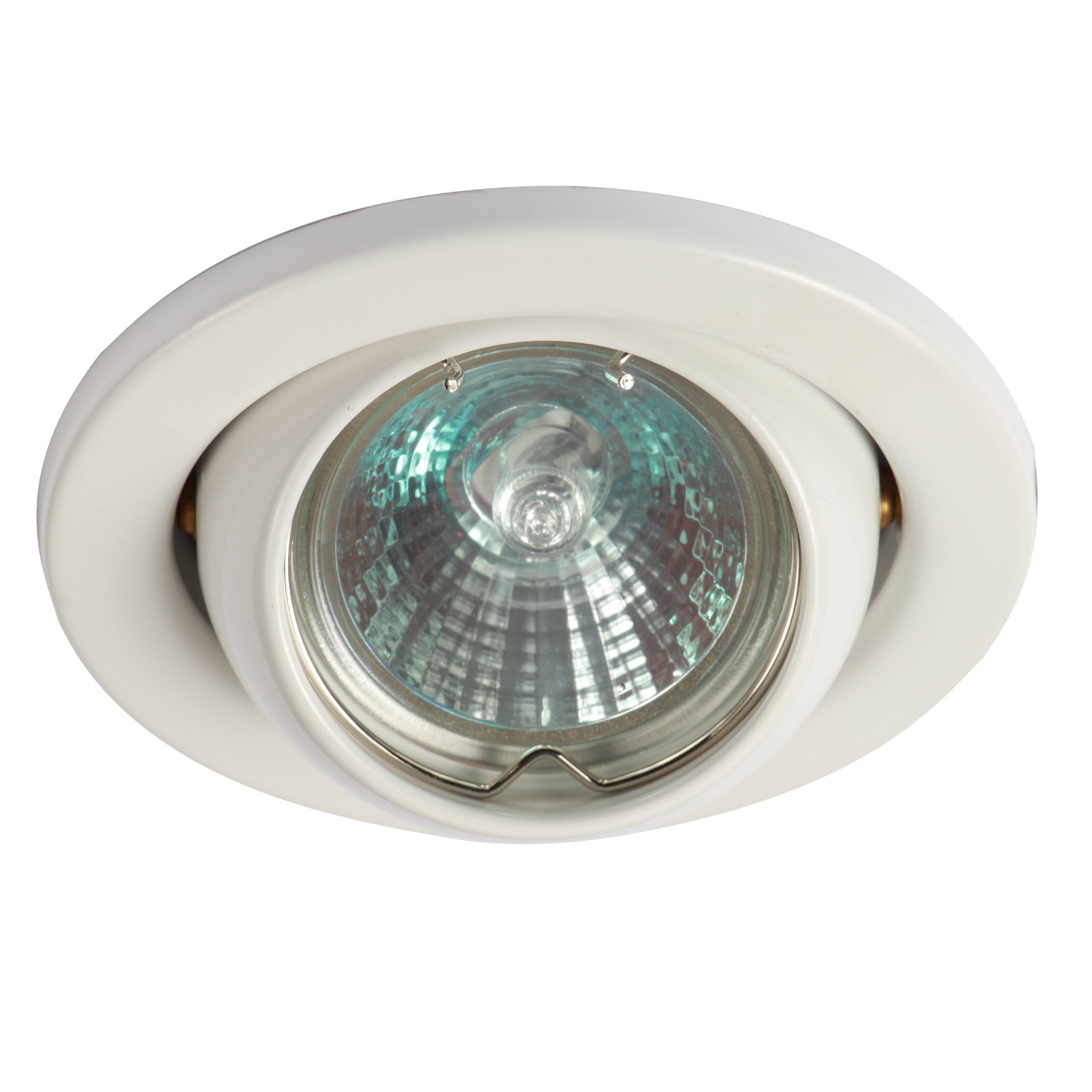 50W max. L/V Eyeball Downlights with Bridge - White