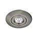 Recessed Downlight Hole Converter Kit - Brushed Chrome