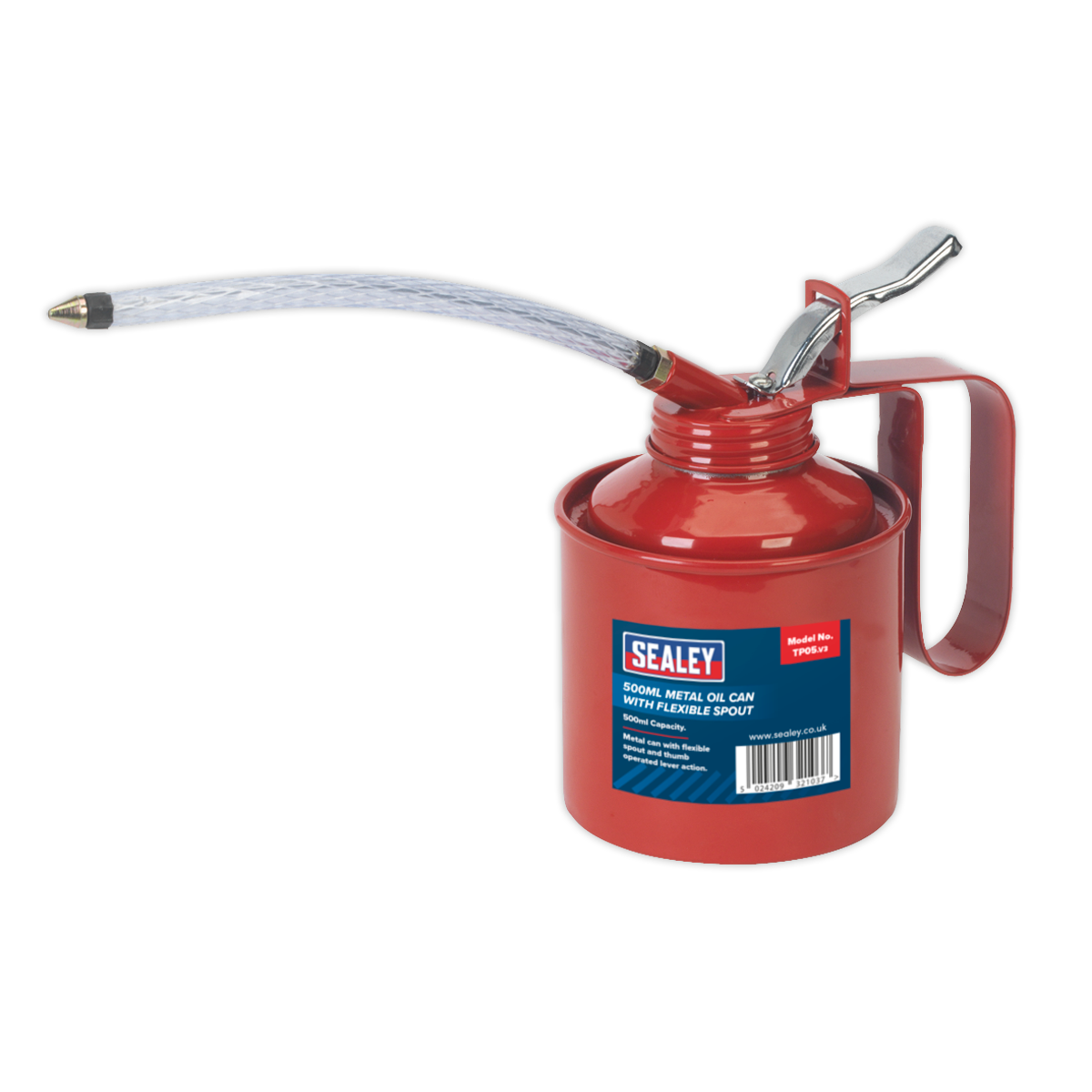Metal Oil Can Flexible Spout 500ml