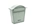 Classic Galvanised Steel Wall Mounted Postbox, Chartwell Green