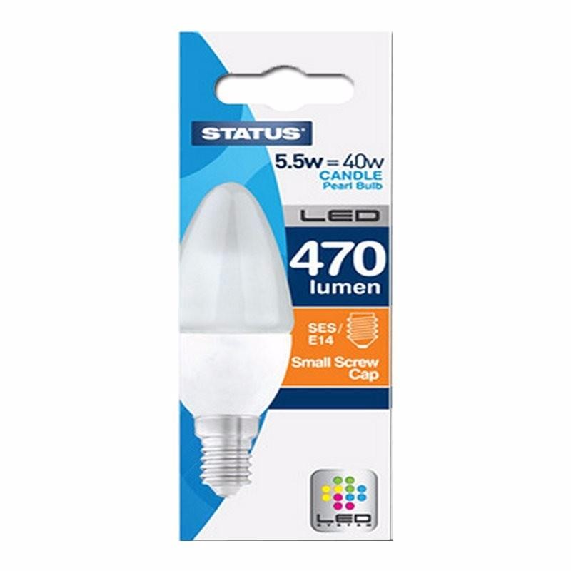 5.5W LED Candle Bulb - Bayonet Cap