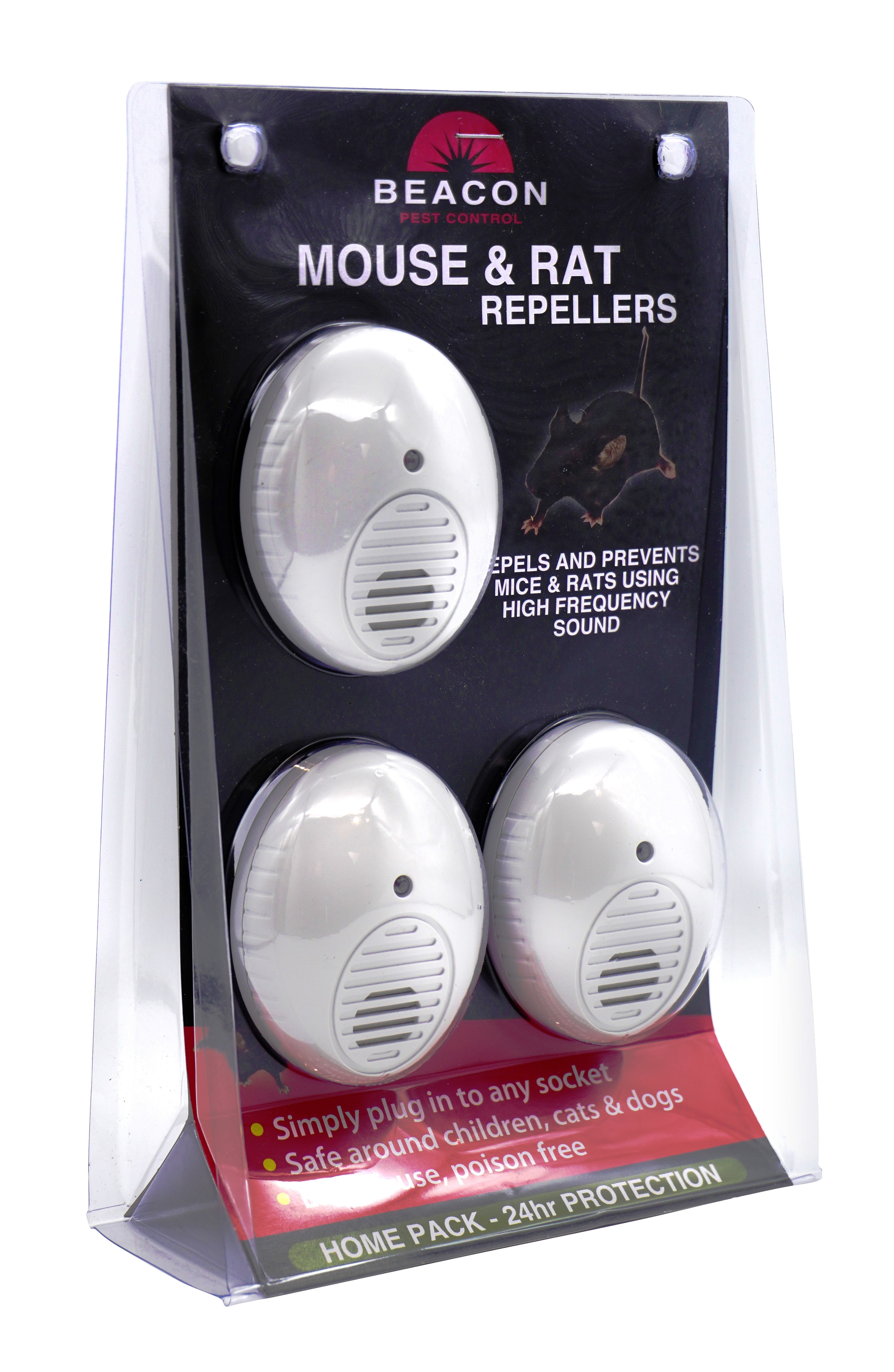 Beacon Rat & Mouse Repeller - 3 Pack