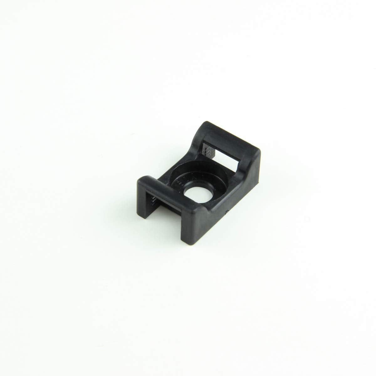 Screw Cable Tie Mounts (100 Pack) - Black