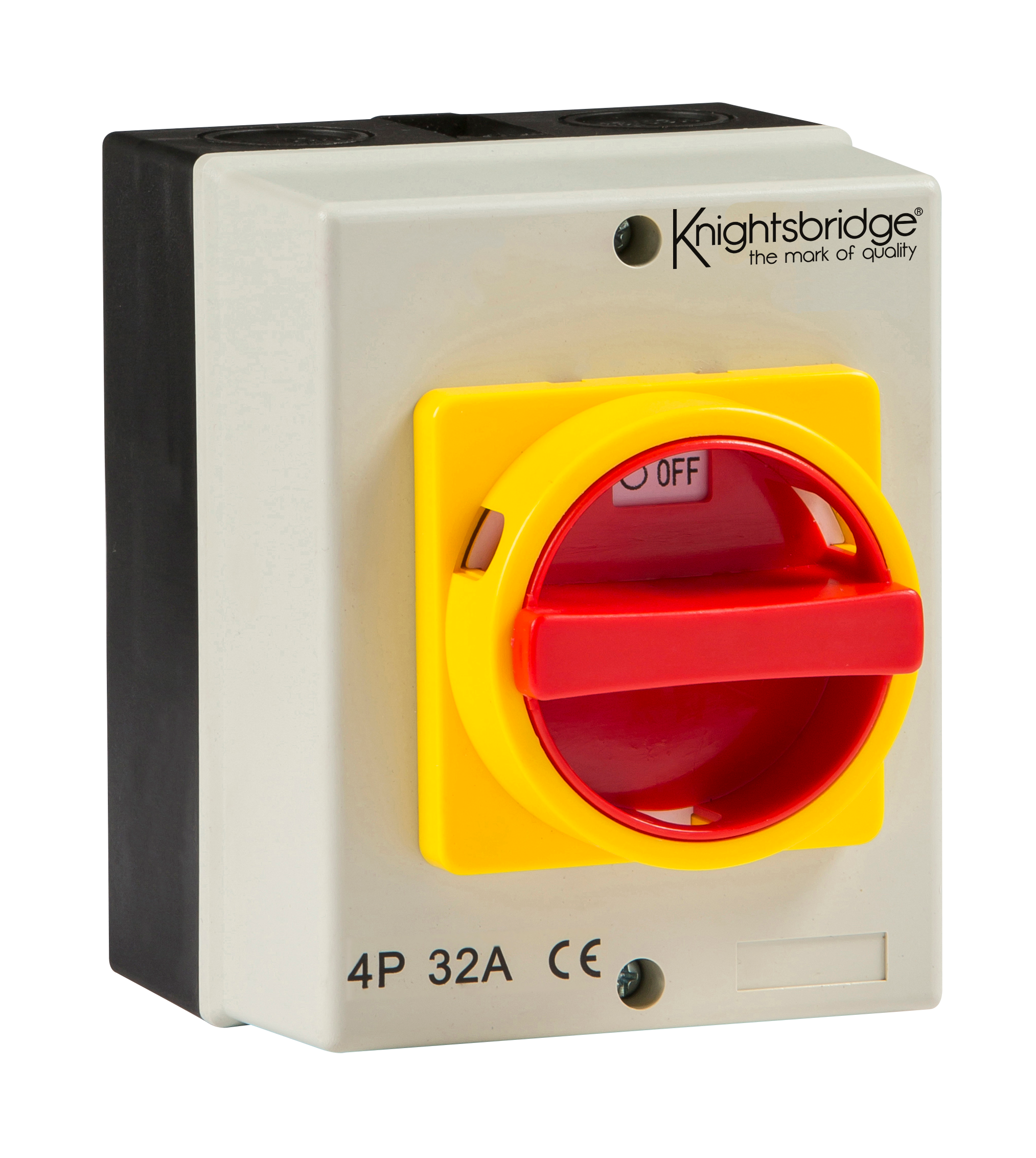 32A 4 Pole 230V-415V IP65 Industrial Rotary Isolator