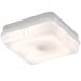 28W IP65 Square Bulkhead with White Base - Opal Diffuser
