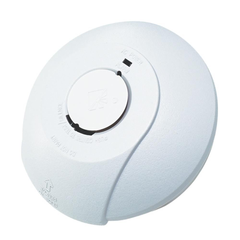 Mains Smoke Detector with 9V Battery Backup