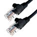 3m RJ45 CAT5e UTP Stranded Flush Moulded Network Cable - 24AWG - Black