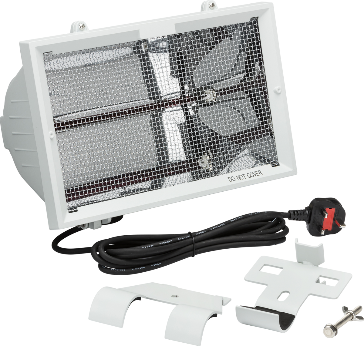 1300W Outdoor Infrared Heaters - White
