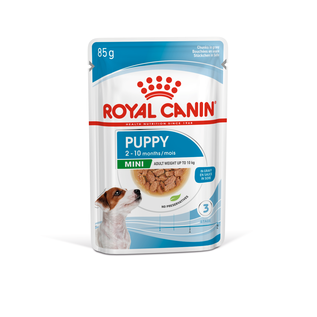 Mini Puppy in Gravy Wet Food, 85g x 12 Pack