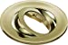 Evolve Fire Rated Twist & Lock Downlight Tilt Trim Bezel - Brass