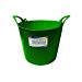 26L Heavy Duty Flexi Flexible Garden Container Storage Bucket Tub - Green