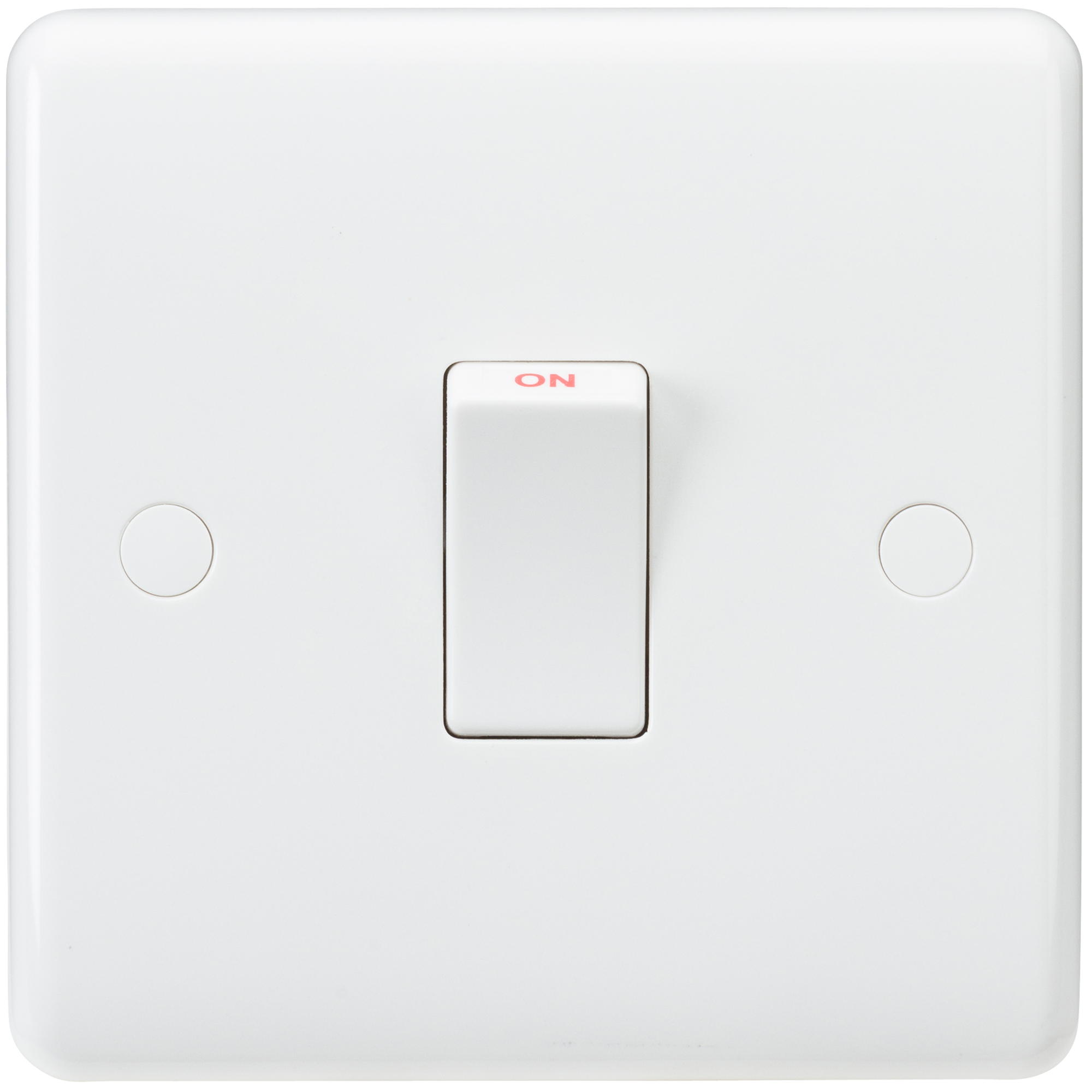 Curved edge 20A DP Switch