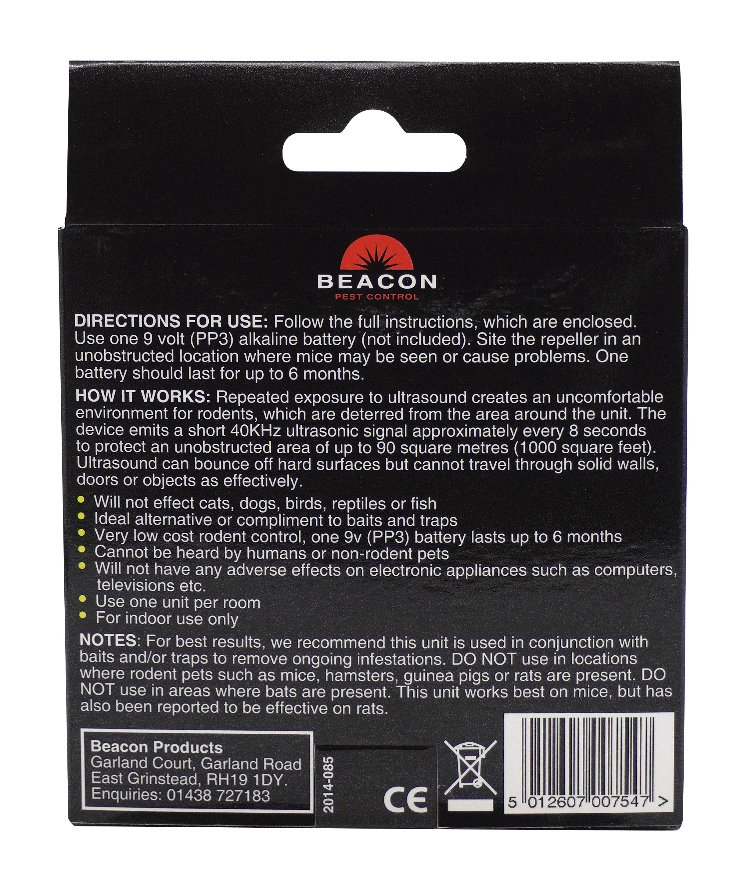 Beacon Battery Mouse Repeller