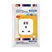 UK to EU Travel Adaptor with 2 x USB