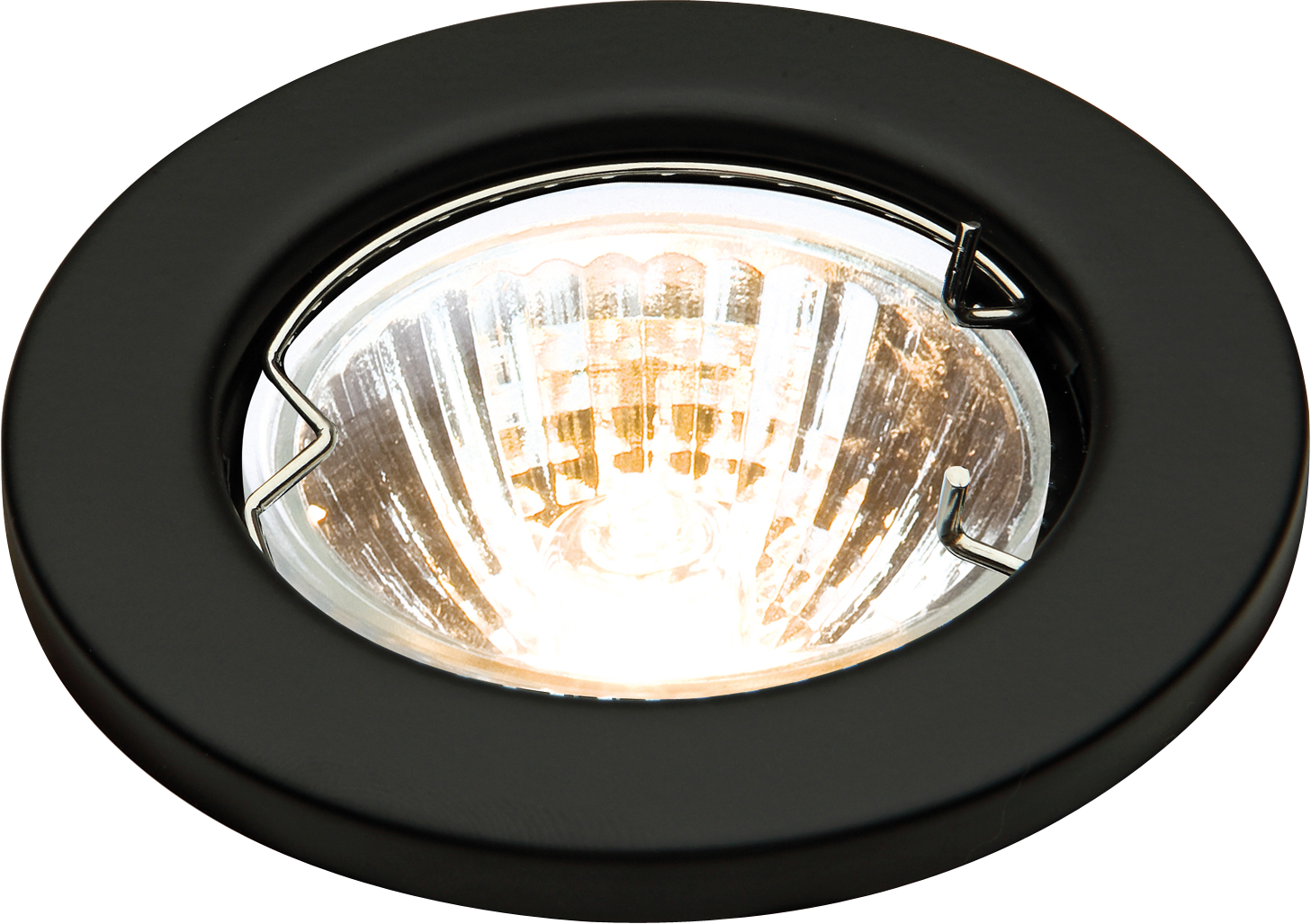 IP20 12V 50W max. L/V Downlights with Bridge - Matte Black