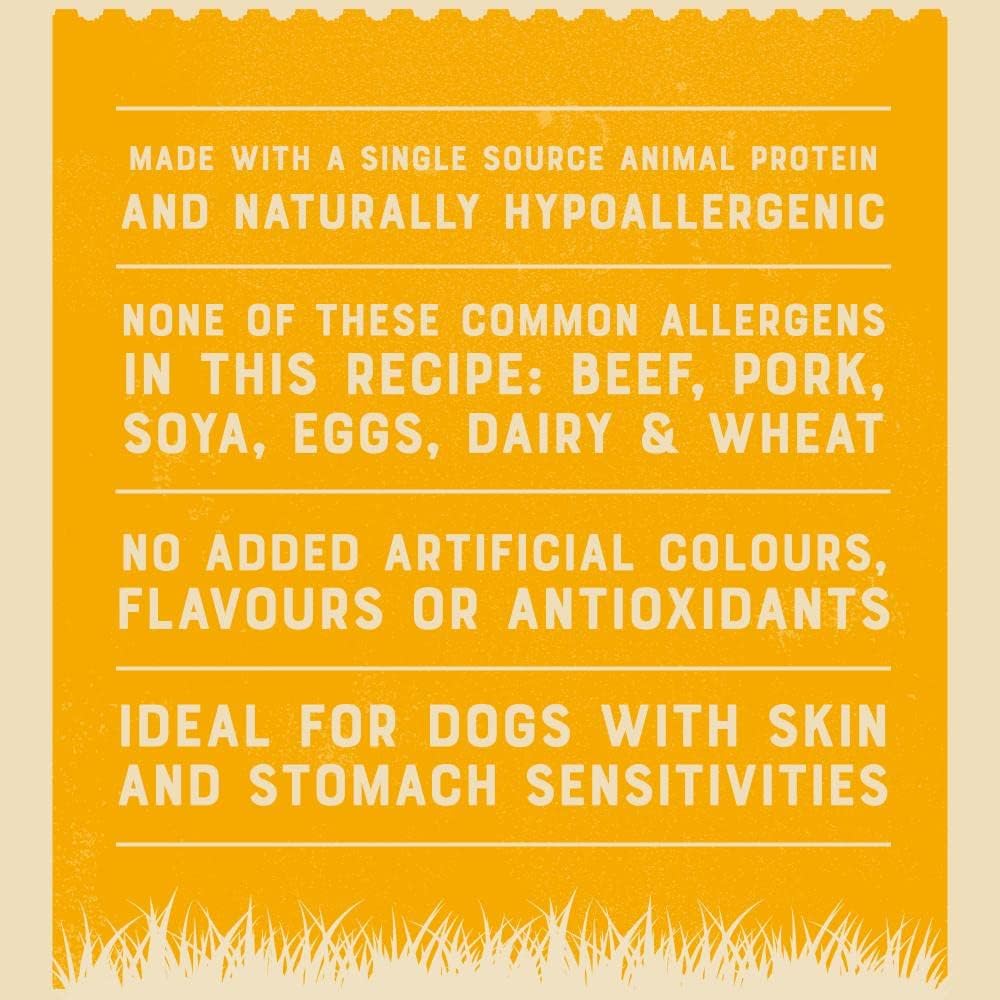 James Wellbeloved Puppy Lamb in Gravy 10 Pouches, Hypoallergenic Wet Dog Food, (10 x 150 g)