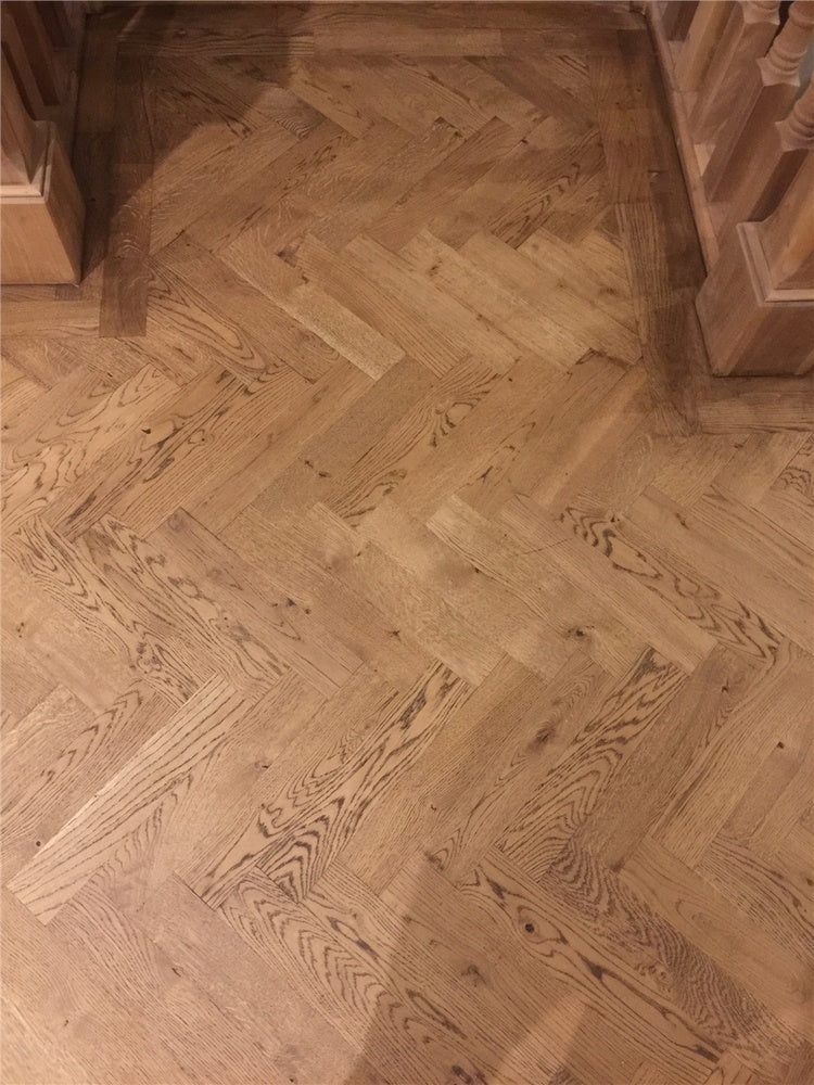 Solid Oak Parquet - Single Piece