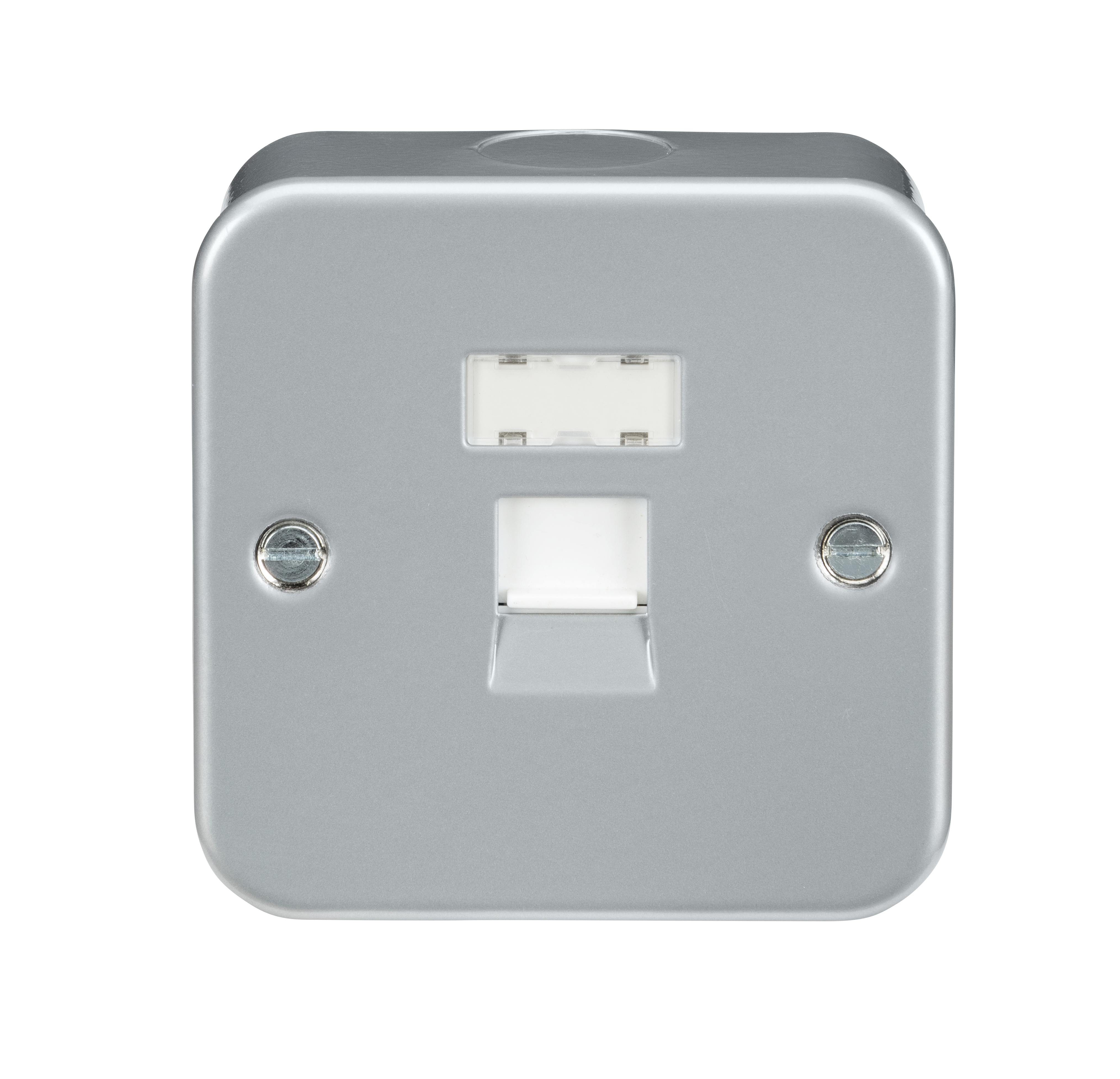 Metal Clad RJ45 Cat5e Network Outlet Wall Socket