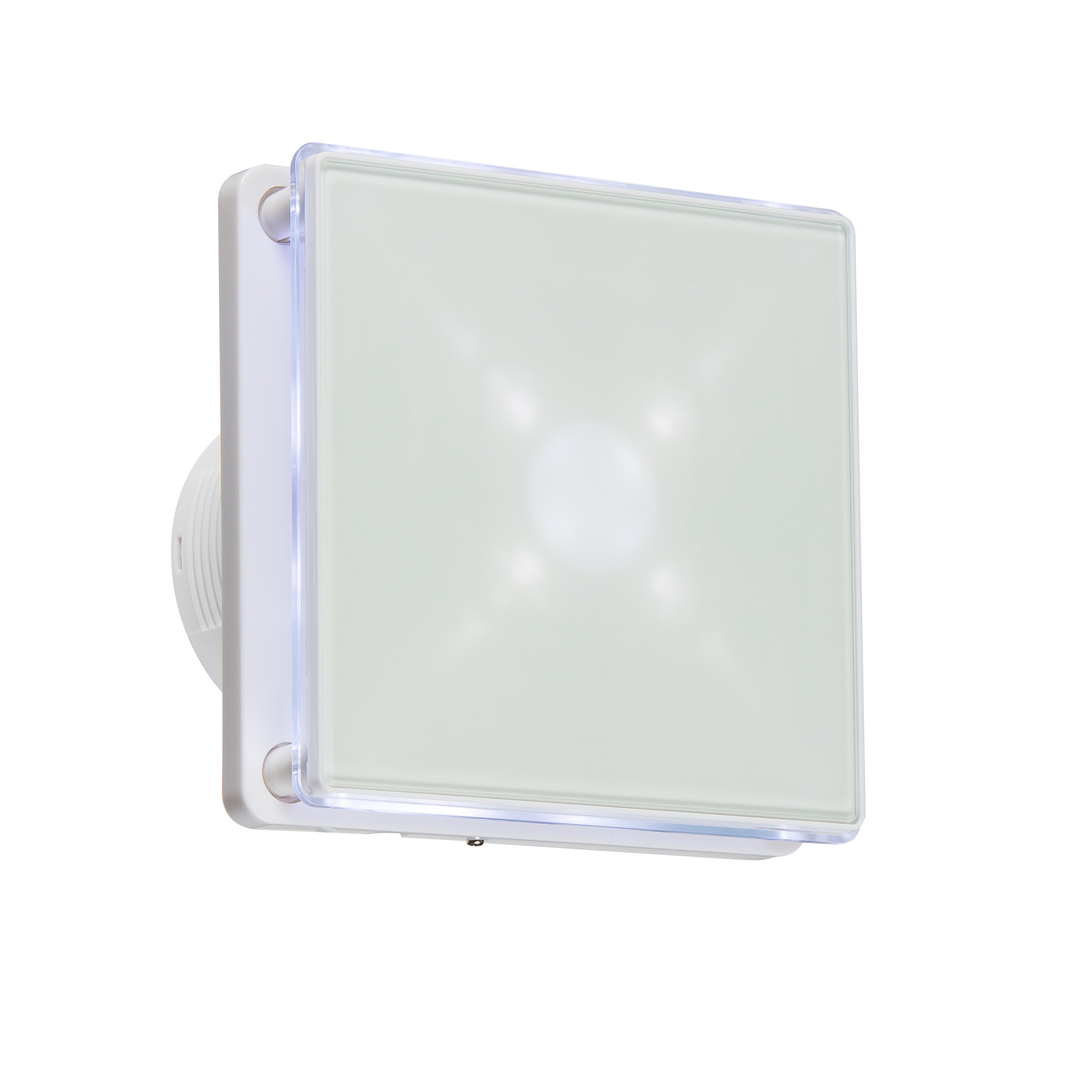 4 LED Backlit Wall & Ceiling Extractor Fan With Timer