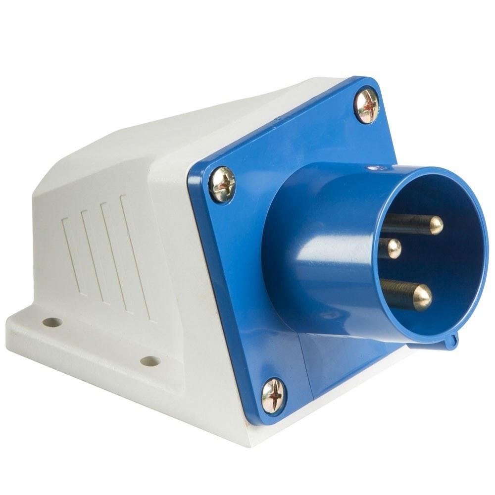 32A 2P+E 240V BLUE Appliance Inlet