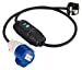 3 Pin UK Plug to 16A Socket in-Line RCD Power Breaker Lead