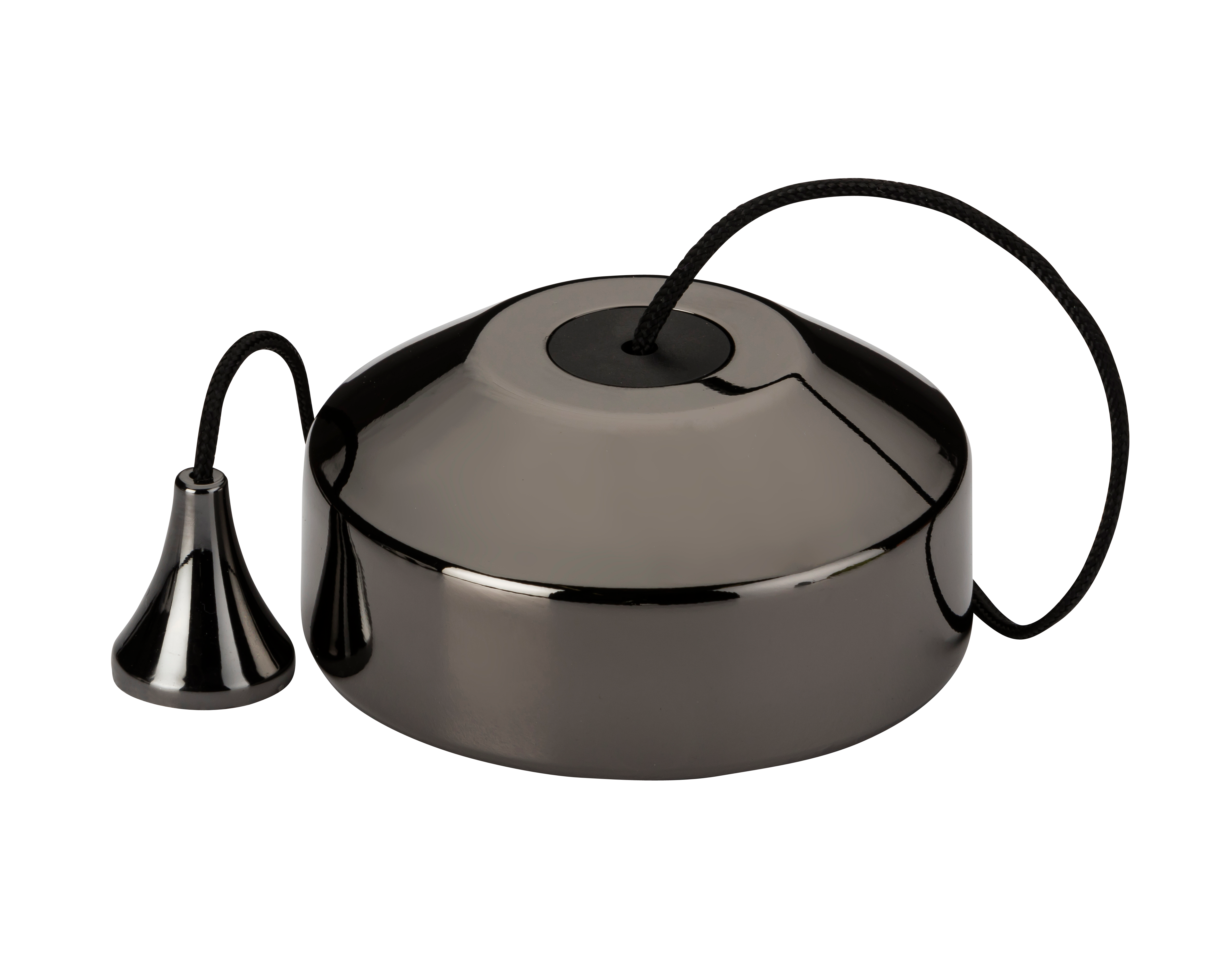 10AX 2-way Pull Cord Switch - Black Nickel