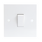 10A White 1G 230V Electric Wall Plate Intermediate Switch