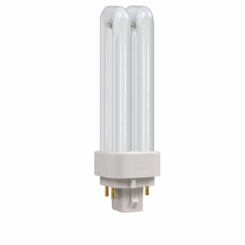 13W CFL G24q-1 4 Pin Opal DE Type Bulb - Cool White