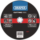 Draper Depressed Centre Metal Cutting Discs, 230 x 1.8 x 22.2mm