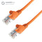 Connekt Gear 0.5m RJ45 CAT5e UTP Stranded Flush Moulded Network Cable - 24AWG - Orange