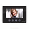 Aperta Black Colour Video Door Entry Monitor for Multi Intercom System