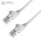 Connekt Gear 0.5m RJ45 CAT6 UTP Stranded Flush Moulded LS0H Network Cable - 24AWG - White