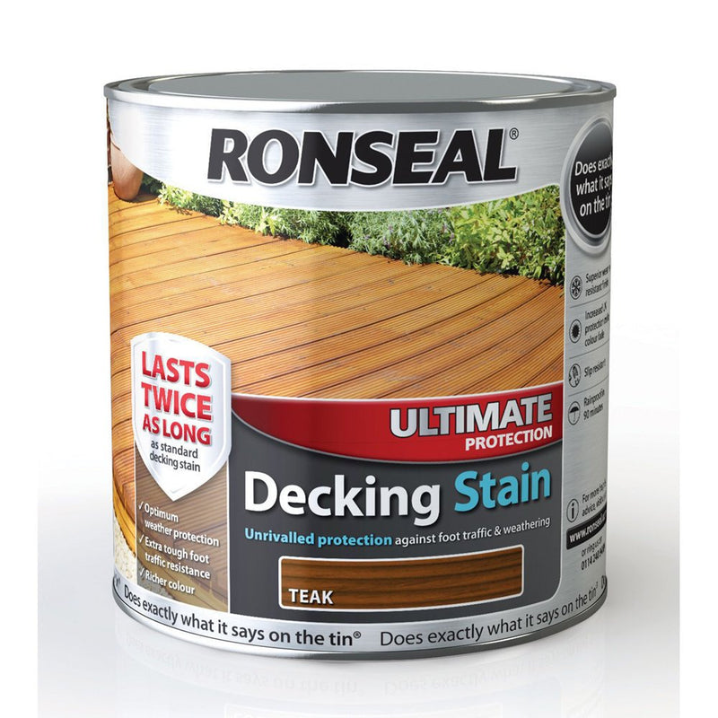 Ultimate Protection Decking Stain 2.5L - Rich Teak