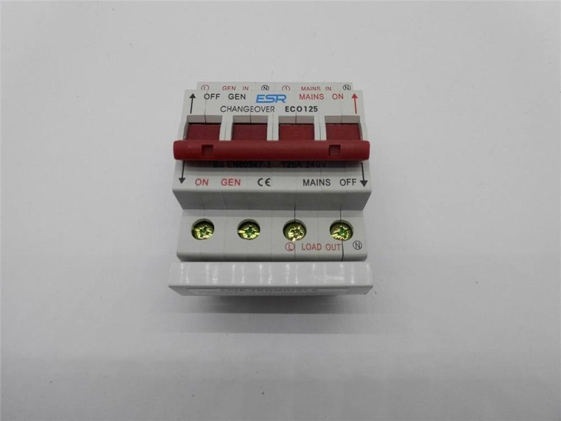 125A Changeover Switch