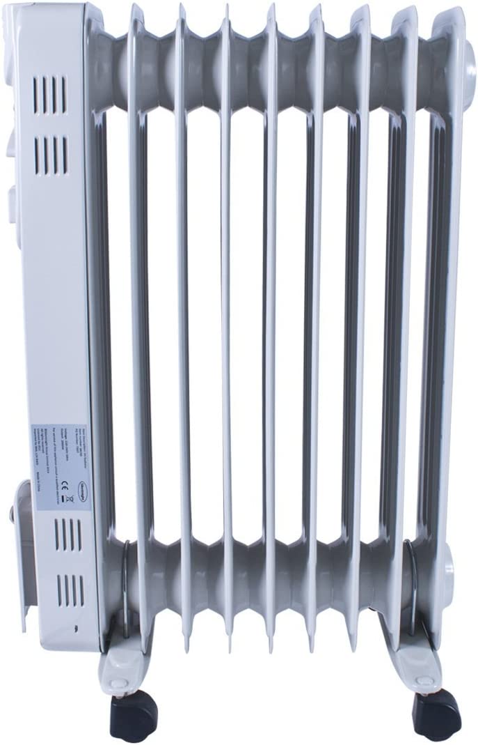 Silent Night 9-Fin 2Kw Oil Filled Radiator with Timer